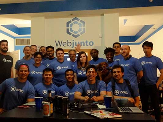 Ionic Framework Philadelphia Meetup at Webjunto