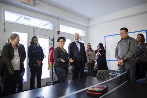Photo provided by Governor Wolf's Press Office: https://www.flickr.com/photos/governortomwolf/sets/72157687855619921/with/26315056849/